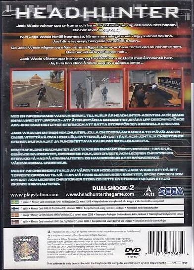 Headhunter - PS2 (Genbrug)